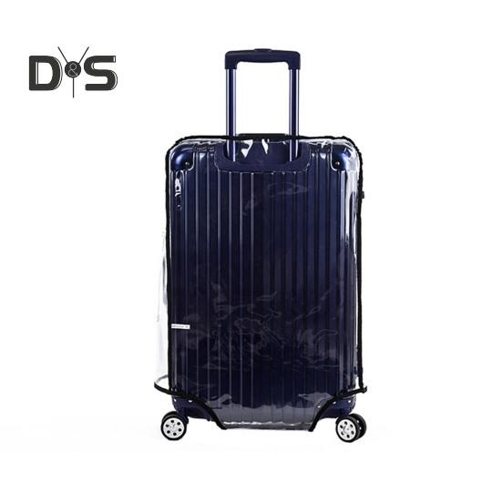Suitcase Protective Cover Smooth Thickened Foldable Waterproof 20/24/28/30 Trunk Cover Inch Impact Resistant Luggage Wrap Protector Dustproof Luggage