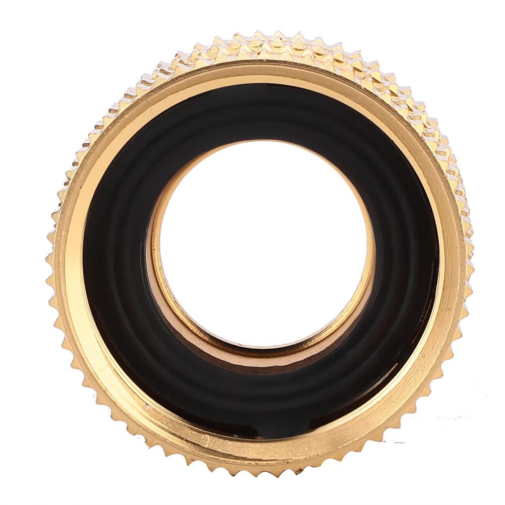 3 4  Brass Hose Tap Connector Threaded Garden Water Pipe Adaptor with Gasket