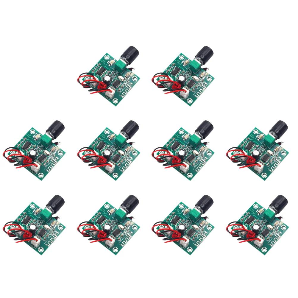 1-10 Stück XH-A158 PAM8403 2x5W Bluetooth 5.0 DC 5V Zweikanal-Audioverstärkerplatine Ultra Klare Drahtlose Lautsprecherverstärkerplatine