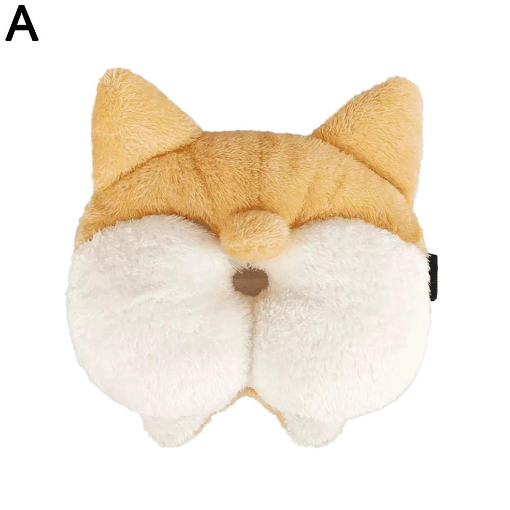 

Крышка для коробки с салфетками в форме попы корги, очаровательный бумажный плюшевый забавный органайзер для автомобиля, креативный милый домашний ящик, декоративные украшения