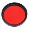 Camera Waterproof Filter Full Red Lens Filter Optical Glass for Nikon Camera Lens40.5mm