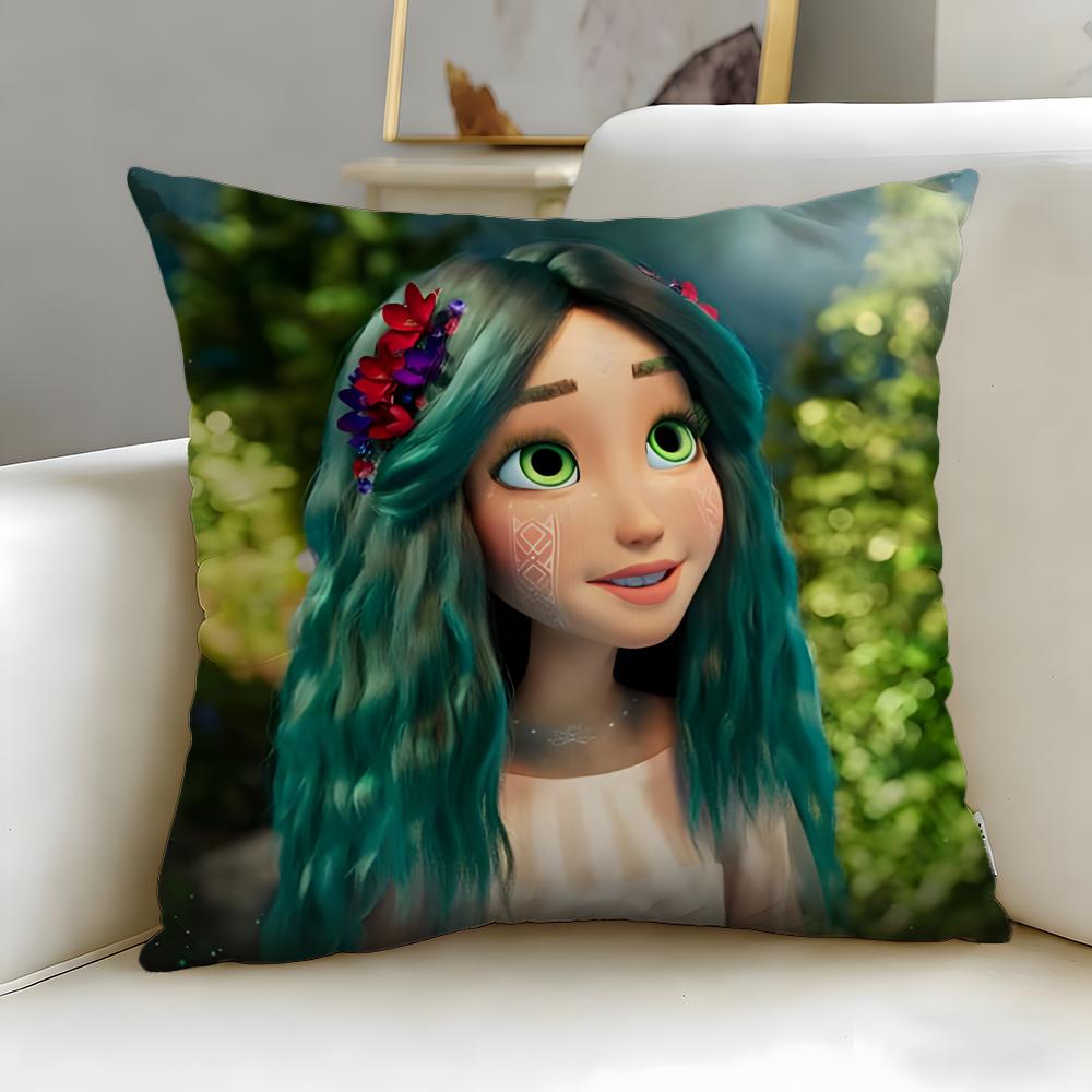 Animated Mavka The Forest Song Cushion Cover Soft EasyWash Pillow Case Versatile for Couch Bed Travel and Office