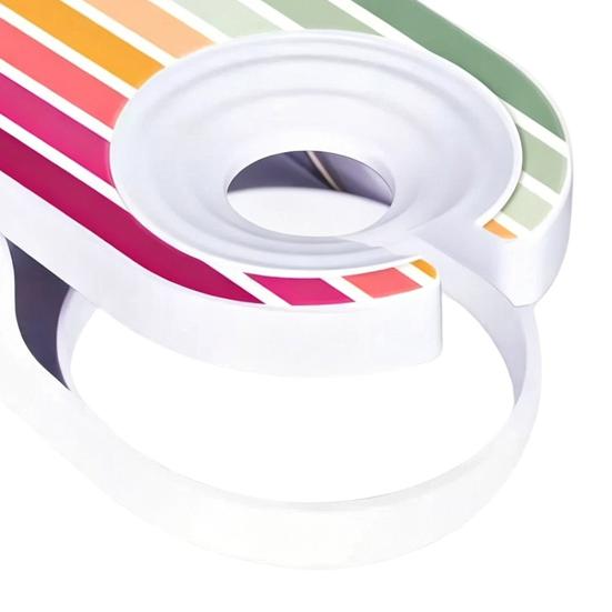 Versatile Non-Slip Design Cup Holder Plastic White 2 Pc