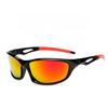 New Polarized Sunglasses Brand Designer Square Sports Sun Glasses for Men Driving Fishing Cycling Black Frame Goggle UV400
