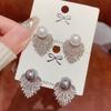 Fashion rhinestone ear stud earrings Korean Fashion Jewelry Gift