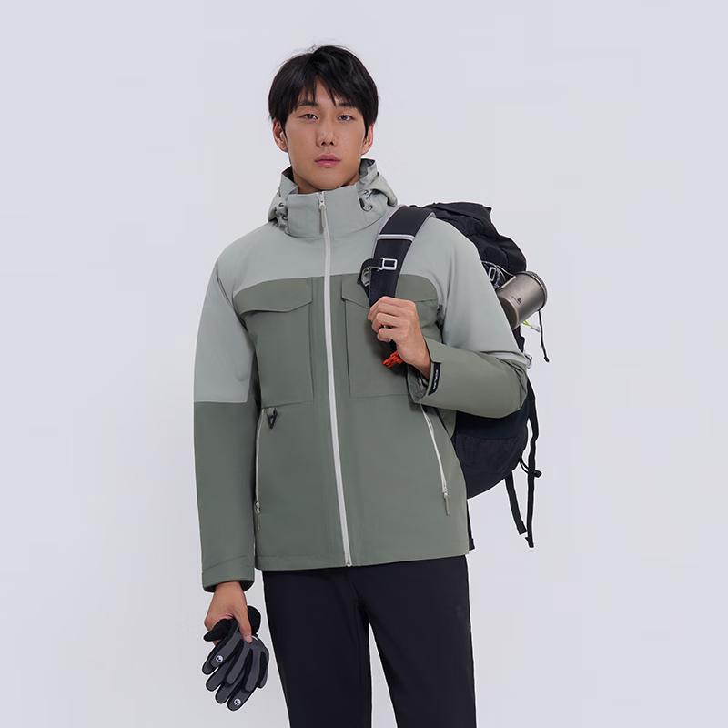 SCALER Men s 3-in-1 Goose Down Outdoor Jacket XL