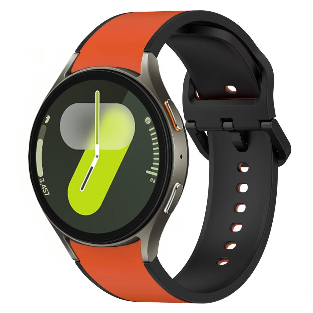 No Gap Silicone Band for Samsung Galaxy Watch 7 6 5 4 5Pro 44mm 40mm 45mm Soft Bracelet Galaxy Watch 6/4 Classic 43mm 47mm Strap