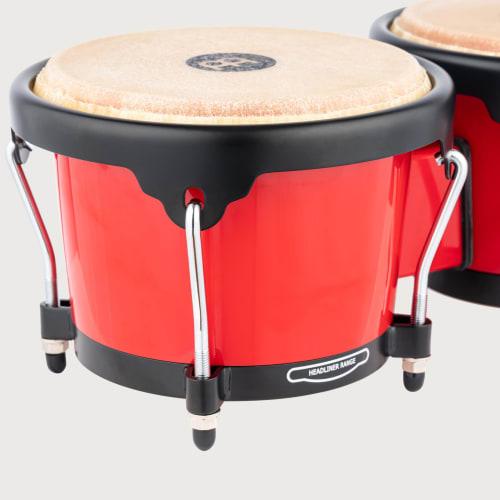 MEINL Percussion Bongo Journey Series Buffalo Head Red HB50R