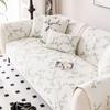 Chenille Sofa Cushion Four Seasons Universal Non-Slip Cushion Light French Cream Style Sofa Cover Cover Cloth
