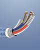 Innostyle Powerflex Usb-C Fast Charging Cable For Iphone Samsung 3A 60W Kevlar 2M Blue