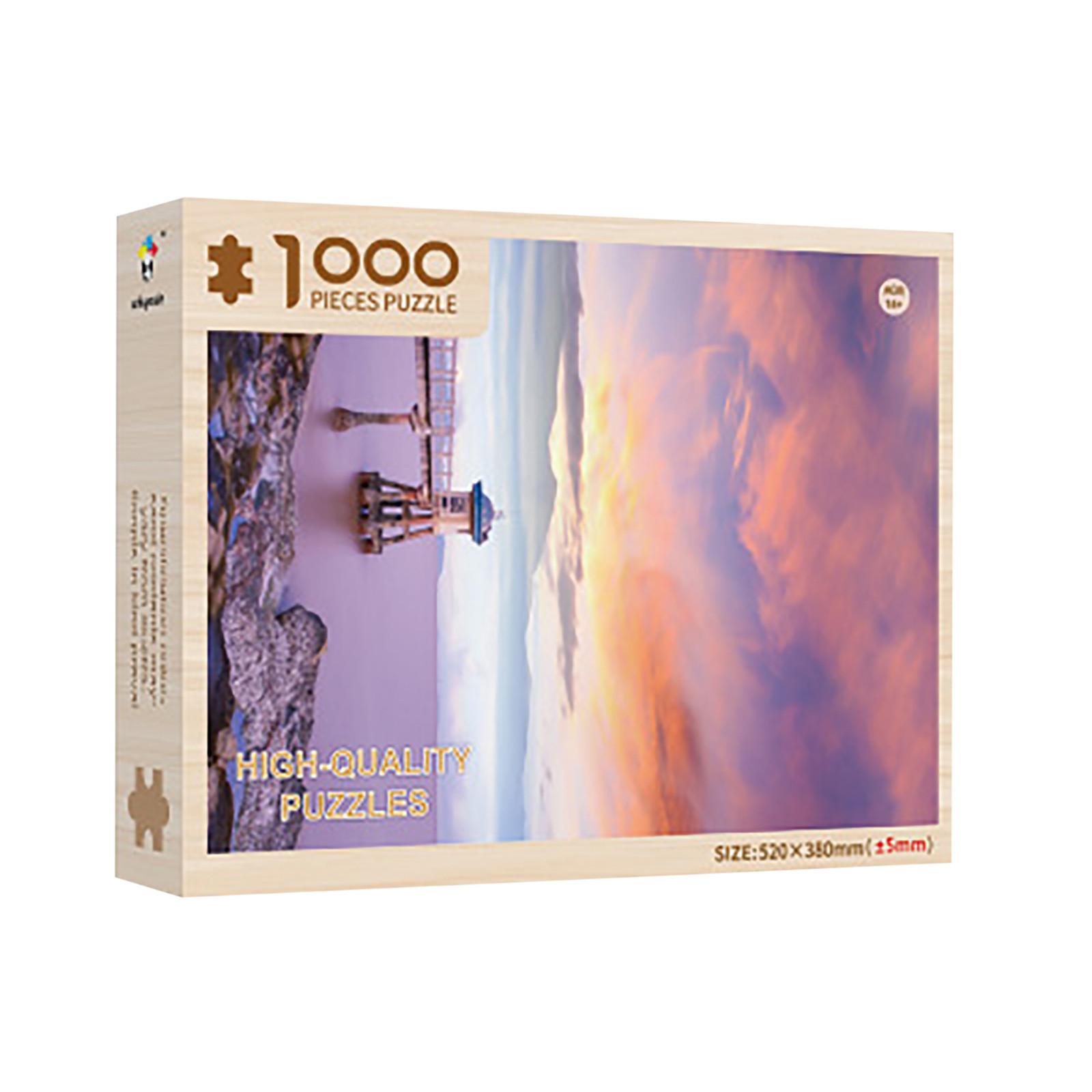 

(H0826)Пазлы для взрослых 1000 шт. Большая игра-головоломка Интересные игрушки Персонализированный подарок