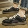 Light luxury new black comfortable soft-soled casual board shoes German training shoes Forrest Gump sports trendy shoes