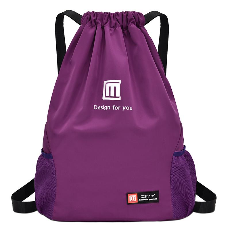 Large Capacity Oxford Cloth Drawstring Backpack: Unisex 2025 Gym & Travel Sports Bag