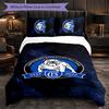 Canterbury-Bankstown Bulldogs Pattern Microfiber 3Pcs Bedding Set Decor Duvet Cover Set For Bedroom Home Use