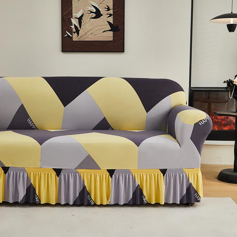 stretch floral Couch Cover Sofa Covers Washable Furniture Protector for Dogs Corner sofa skirt 1/2/3/4 seater sofa slipcovers