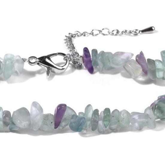 Women Bracelet Irregular Beads Decor Adjustable Length Non-fading Bracelet Wrist Jewelry Versatile