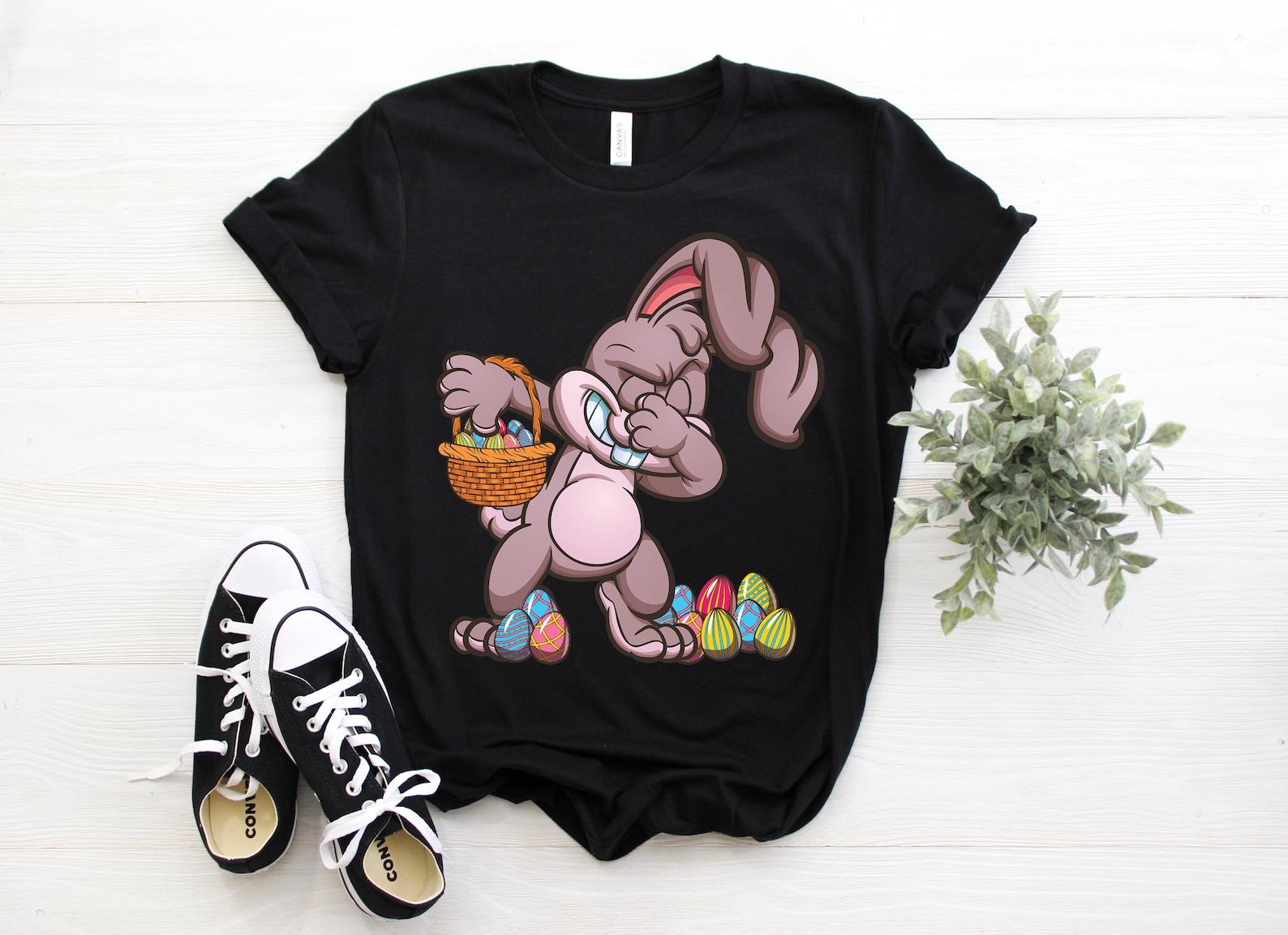 Happy Easter T-Shirt, Easter Bunny, Kids Easter,  Easter, Boy Easter, Cute Easter Tee, Funny Easter Shirt, Easter Gift, Easter Gifts, 100