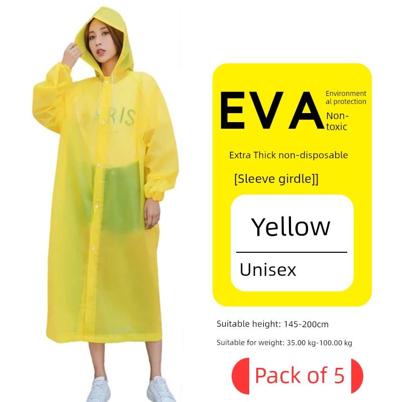 Thickened Disposable Portable Card Kids Raincoat