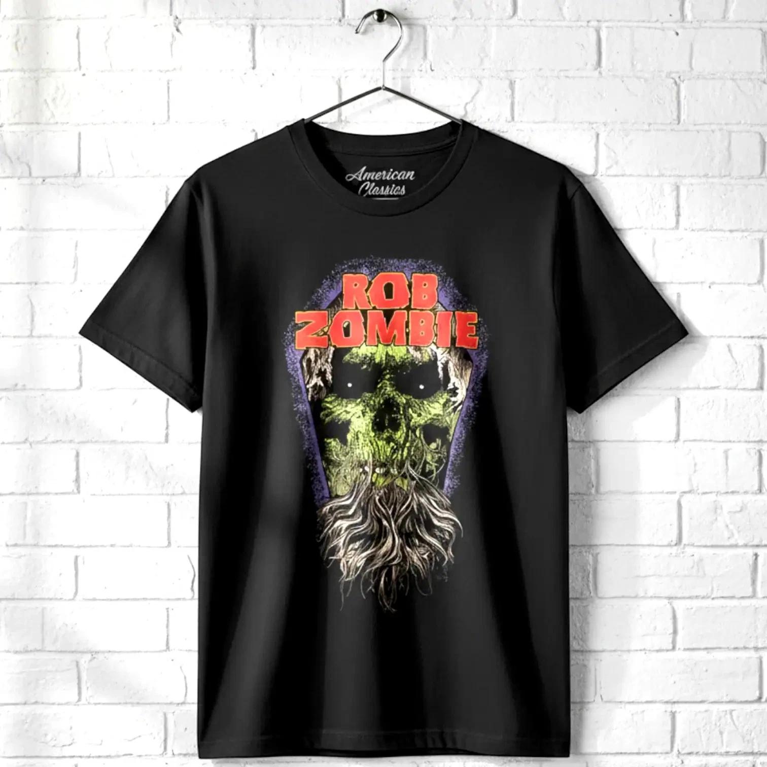 Rob Zombie Coffin Beard Men s T Shirt XXL