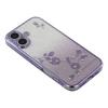 KADEM For iPhone 17 Deksel Blomst TPU Fleksibel Gradient Telefondeksel