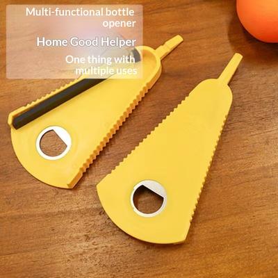 Multifunctional Cap Screwdriver Non-slip and Labor-saving Cap Opener Canned Screw Cap Opener Kitchen Gadget