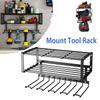 Stojak na elektronarzędzia Uchwyt wiertarki elektrycznej Uchwyt do montażu na ścianie Organizator Klucz Narzędzie warsztatowe Śrubokręt Akcesoria do półek do przechowywania energii