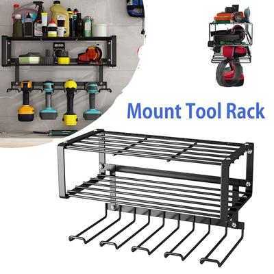 Suport pentru unelte electrice Suport pentru burghiu Suport pentru montare pe perete Organizator Cheie Șurubelniță Atelier Accesorii pentru raft de stocare