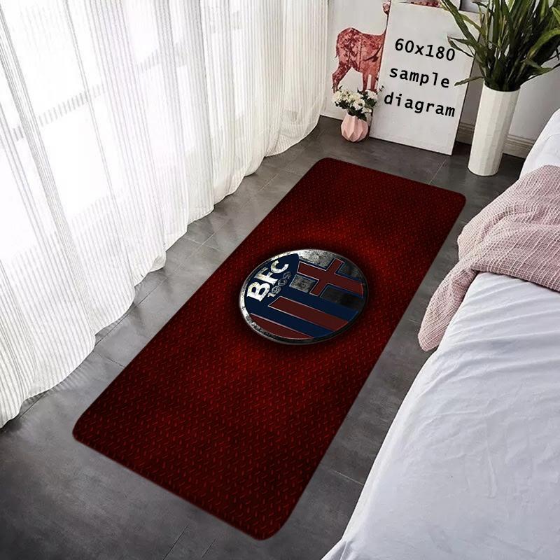 Eingang Fußmatte Balkon Teppiche Wohnzimmer Teppich Fußmatten Bodenmatte Ideale Geschenke Bologna Fußball Club 1909 Rutschfest Hausdekoration