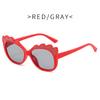 New Kids Sunglasses Fashion Cute Square UV400 Sun Glasses Cartoon Trend Party Boys Girls Eyewear