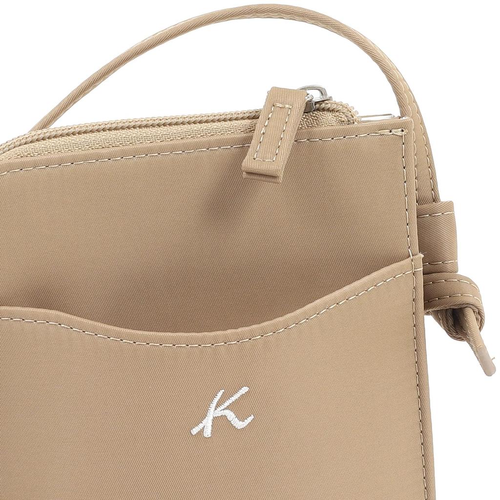 WEB Limited Smartphone Shoulder Bag ZH0460 Sand Beige 52521 [Kitamura] Women's