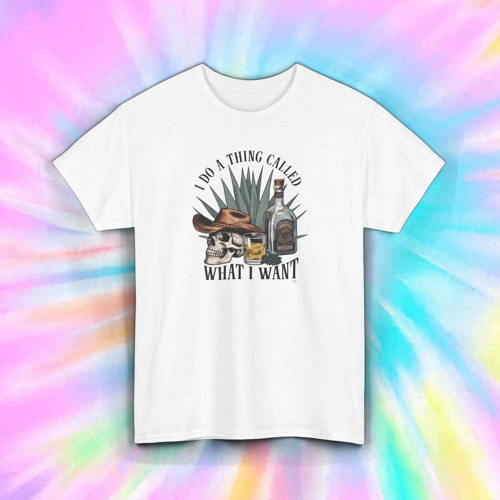 Tequila Cowboy T-Shirt Funny Western Skull Drinking Cinco de Mayo Gift S-5XL S