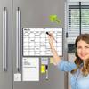 Erasable Magnetic Calendar & Memo Board Stickers