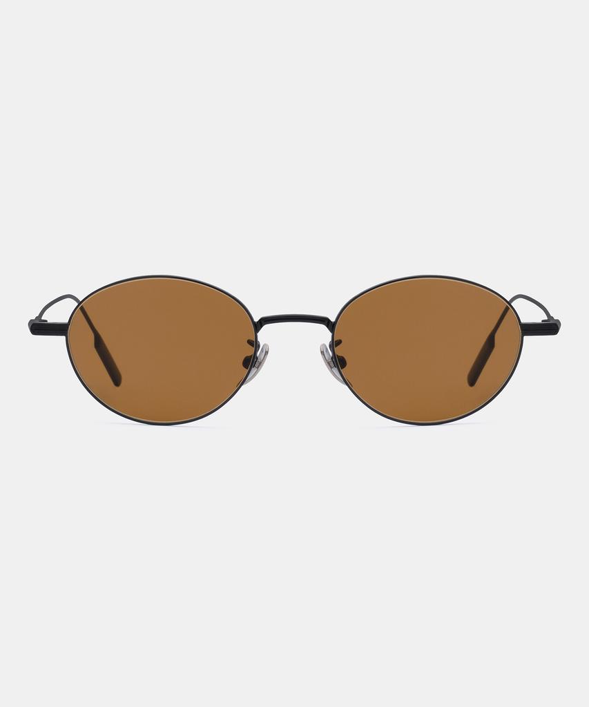 Maeteupeojeu Mp-30 Titanium Brown Sunglass Black