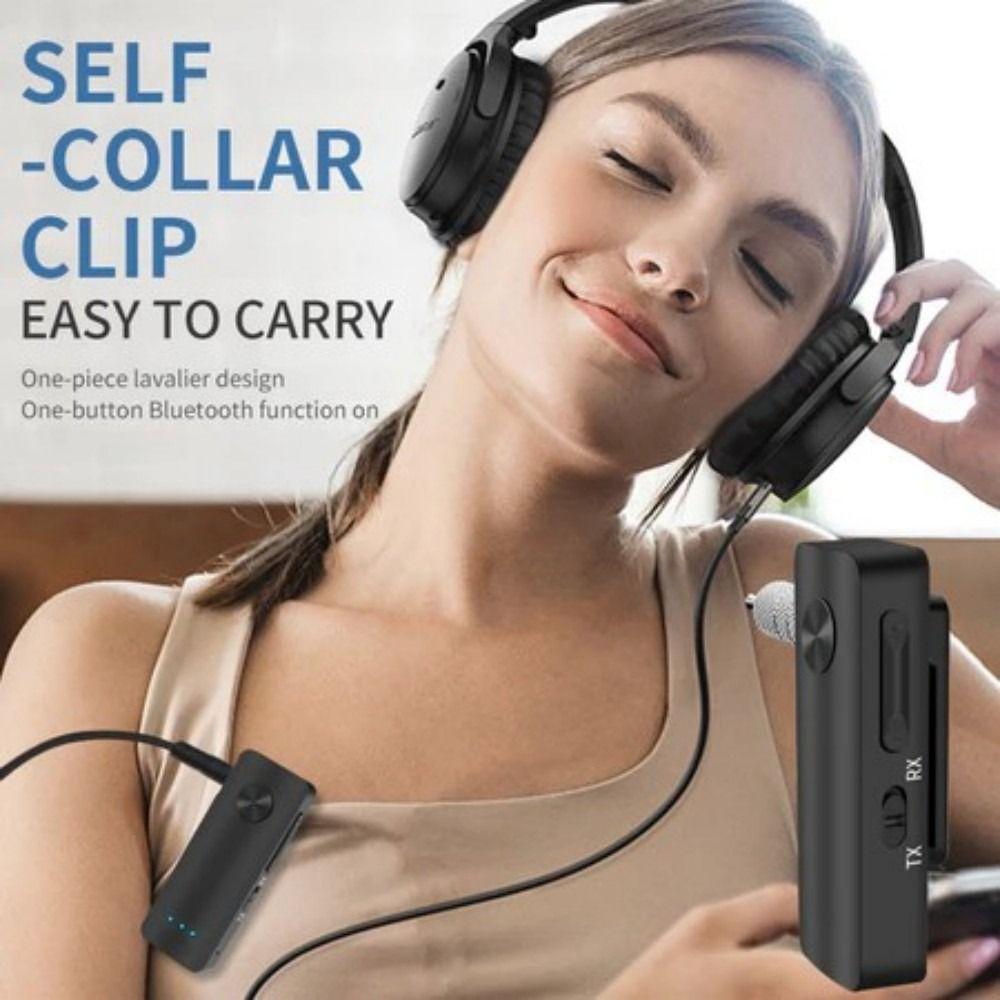 3.5mm AUX Bluetooth 5.3 Audio Receiver Wireless Audio Transmitter  For Car Airplane TV PC Speaker