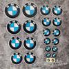2pcs Car Badge 3D Stickers Soft Adhesive Multi-size Optional Motorcycle Waterproof Decals For BMW 50th Anniversary X1 X3 X5 X7 ydbn48
