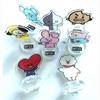 Kpop Bts Bt21 Cute Standee Action Figure Doll Van Acrylic Standing Decor Table