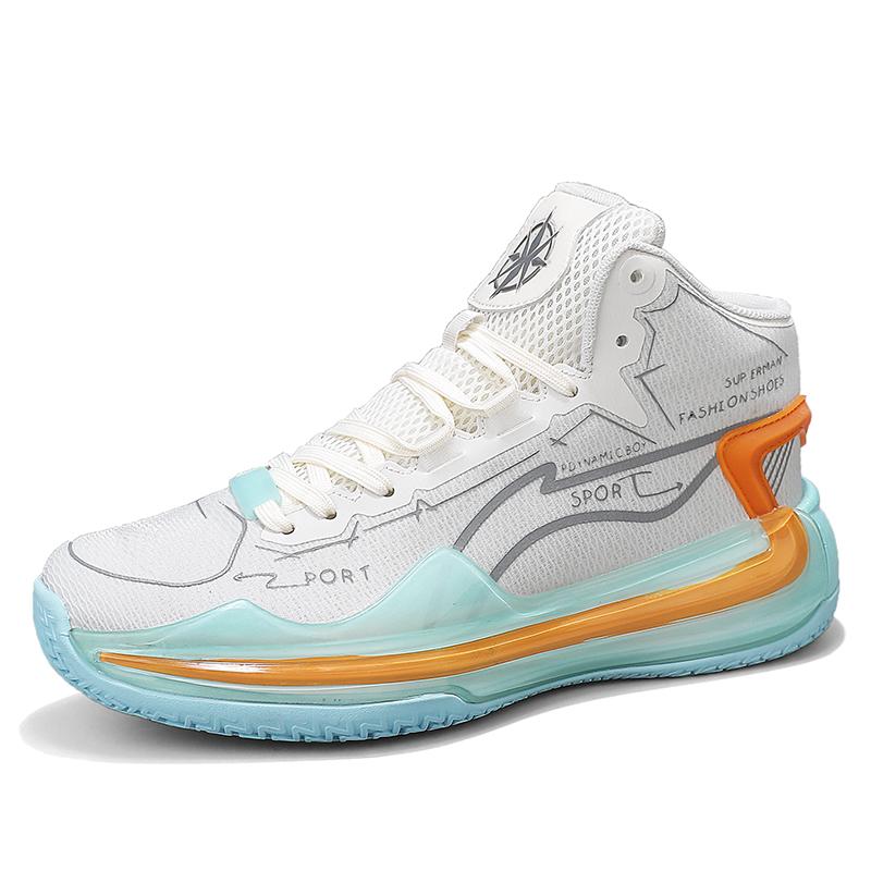 

Баскетбольные кроссовки мужские трение будет звенеть острым краем 4 поколения, чтобы помочь закрепить настоящие боевые кроссовки отскок студентов 39