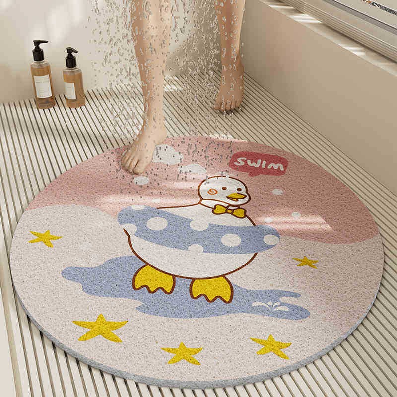 New Bathroom Non-slip Mat Shower Room Bath Floor Anti-fall Mat Toilet Toilet Bathtub Waterproof Mat