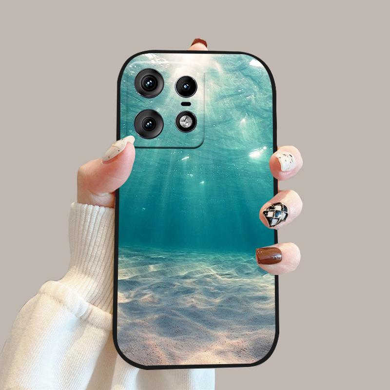 Cartoon Luxury Coque For Motorola Edge50 Pro Case Edge 50s Pro Silicone Soft Phone Cover For Moto Edge 50 Fusion 5G Protector