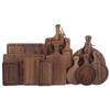 Yicang Black Walnut Wood Flat Serving Board