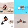 Adorable Cow Pig Dog Resin Ornaments For Miniature Garden And Home Decor