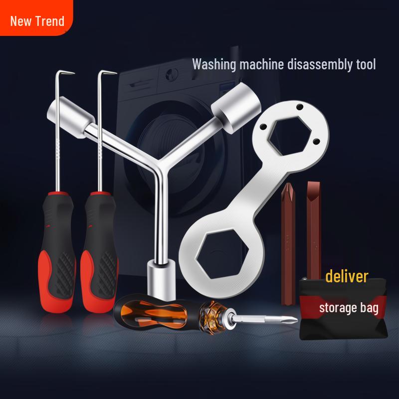 Three-Pronged Pulsator Core Wrench for Washing Machine Repair
