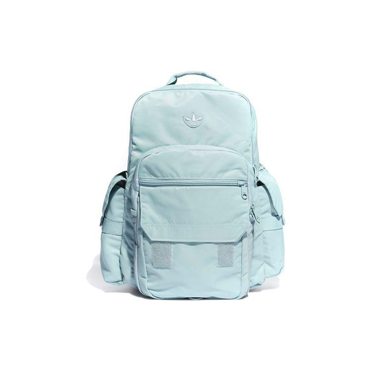 

Adidas Originals Macaron Color Embroidered Small Logo Large Capacity Student Solid Color Nylon Backpack Unisex Backpack Light-Lake-Green HD9649 Light Lake Green