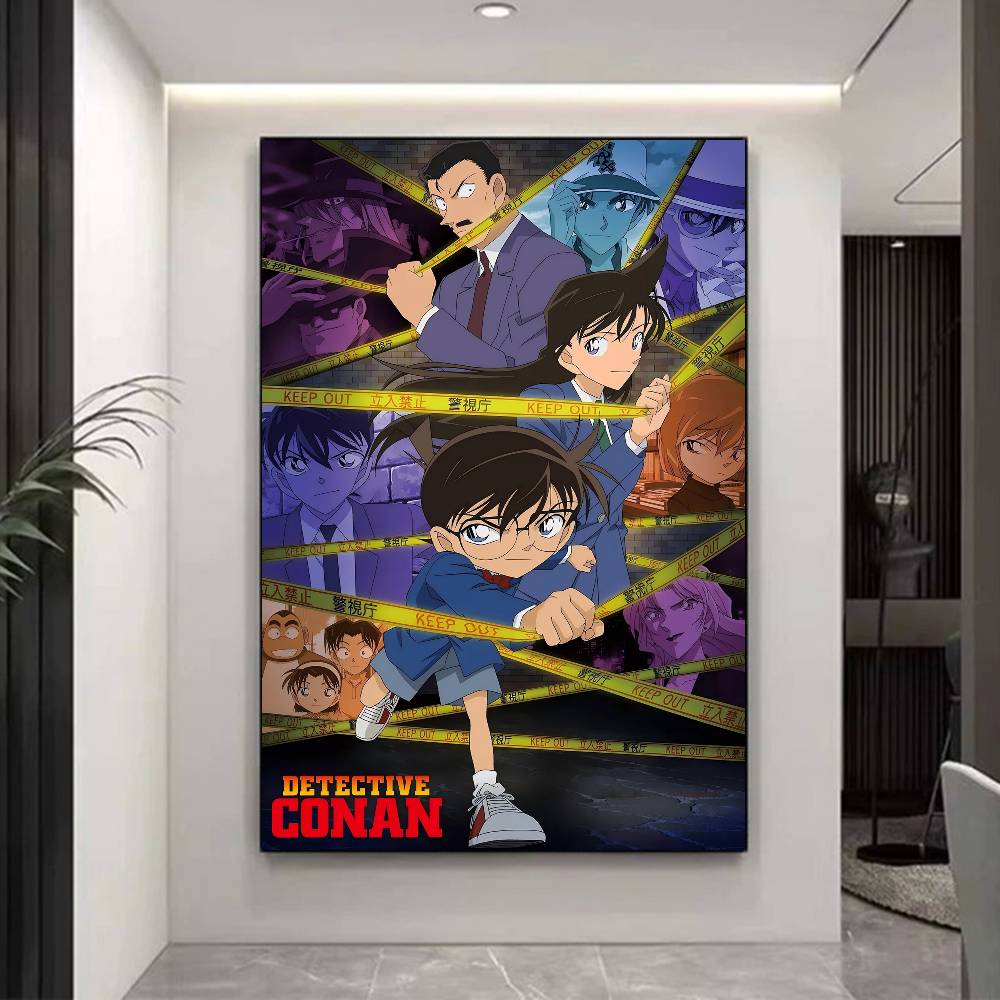 Anime D-detective Conan Classic Vintage Posters Whitepaper Prints Posters Artwork Kawaii Room Decor