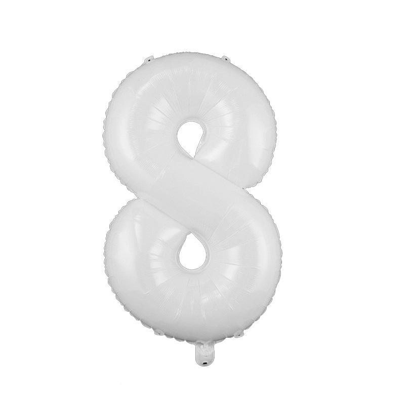 Globos de Aluminio con Número de 40 Pulgadas (EE. UU.) - Decoración de Fiesta