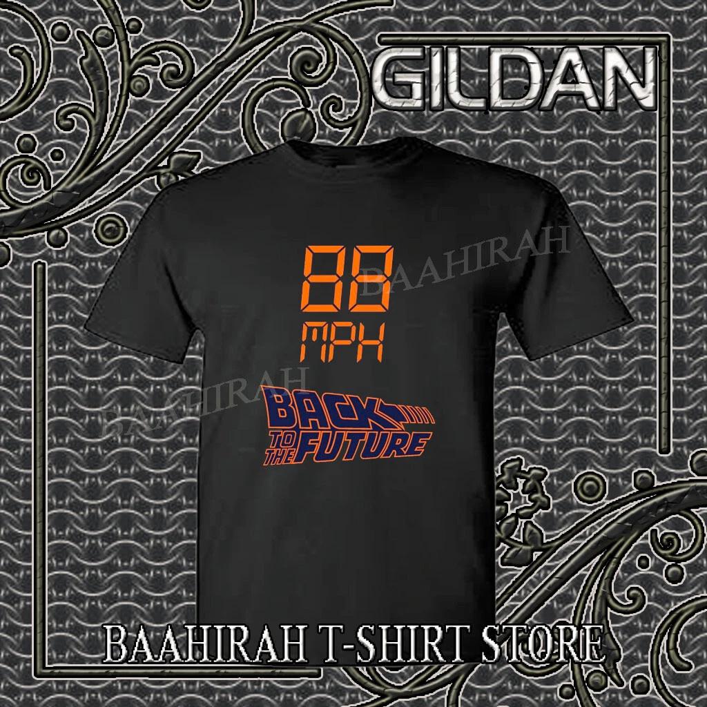 New Back To The Future Movie 88 MPH Logo American Funny T shirt Size S to 5XL 2XL