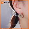 Xiaomi Huitan Dazzling Heart Drop Earrings for Women Modern Fashion Female Love Earrings Full with Geometric CZ Gift New Trendy Jewelry