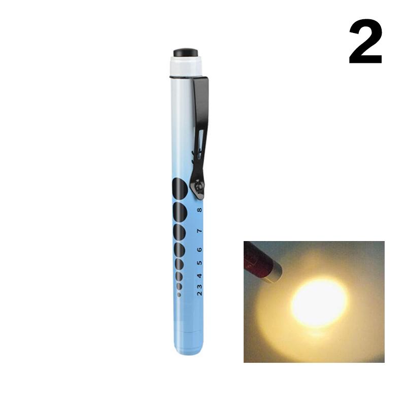 LED Medical Pen Light Portable Pocket Torch Otoscope Flashlight Ophthalmoscope for Doctors Nurses Emergency First Aid