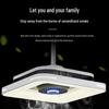 Remote Control Lifting Chandelier & Air Purifier for Chess, Card, and Mahjong Rooms