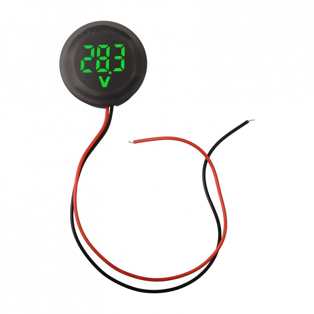 LED Voltmeter LED Voltmeter Mini Size Small Size 100K Ohms